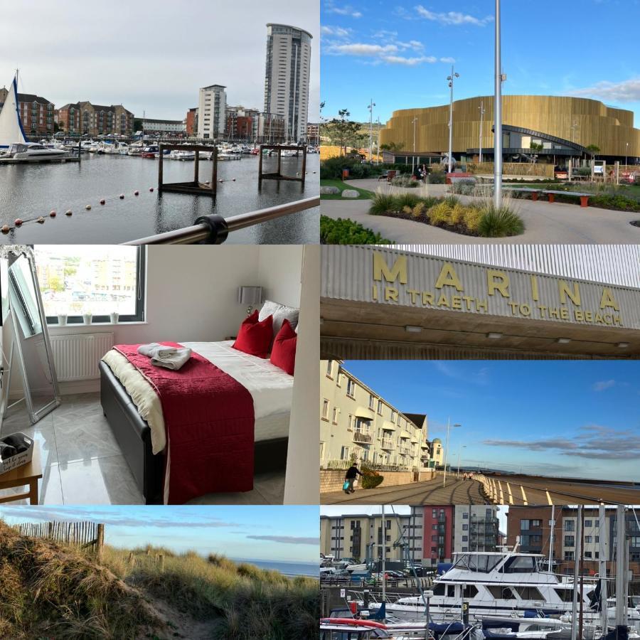 Swansea Bay, Marina & Arena View Mins To Beach & City Ngoại thất bức ảnh